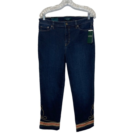 NWT Ralph Lauren Woman Jeans Size 8 - Picture 1 of 5